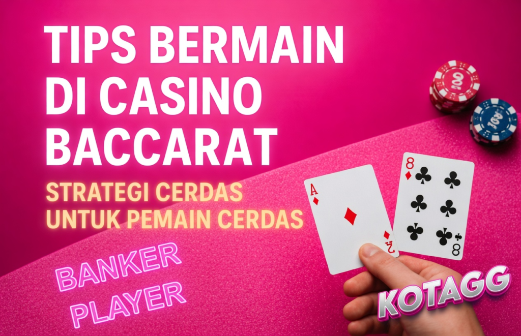 strategi dasar game live casino KotaGG baccarat blackjack roulette