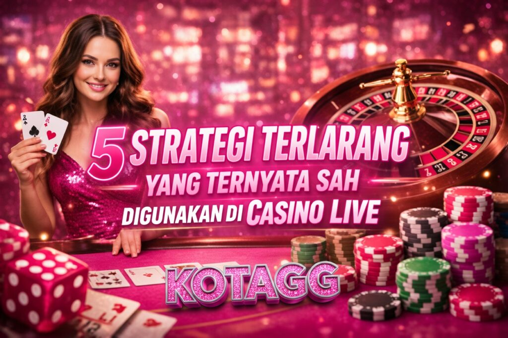 jenis game live casino KotaGG baccarat roulette blackjack terlengkap